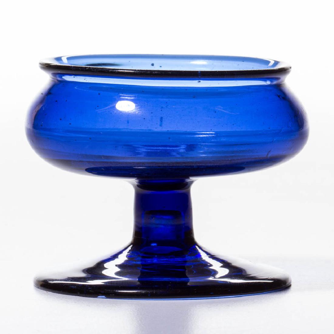 FREE-BLOWN FOOTED OPEN SALT (1 of 1)