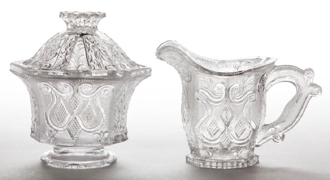 PRESSED LACY ACANTHUS LEAF AND SHIELD TABLE ARTICLES, (1 of 1)