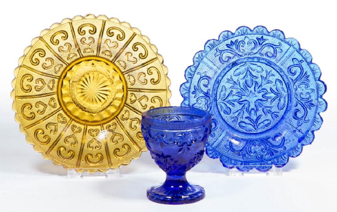 ASSORTED PRESSED LACY ARTICLES, LOT OF THREE (1 of 1)