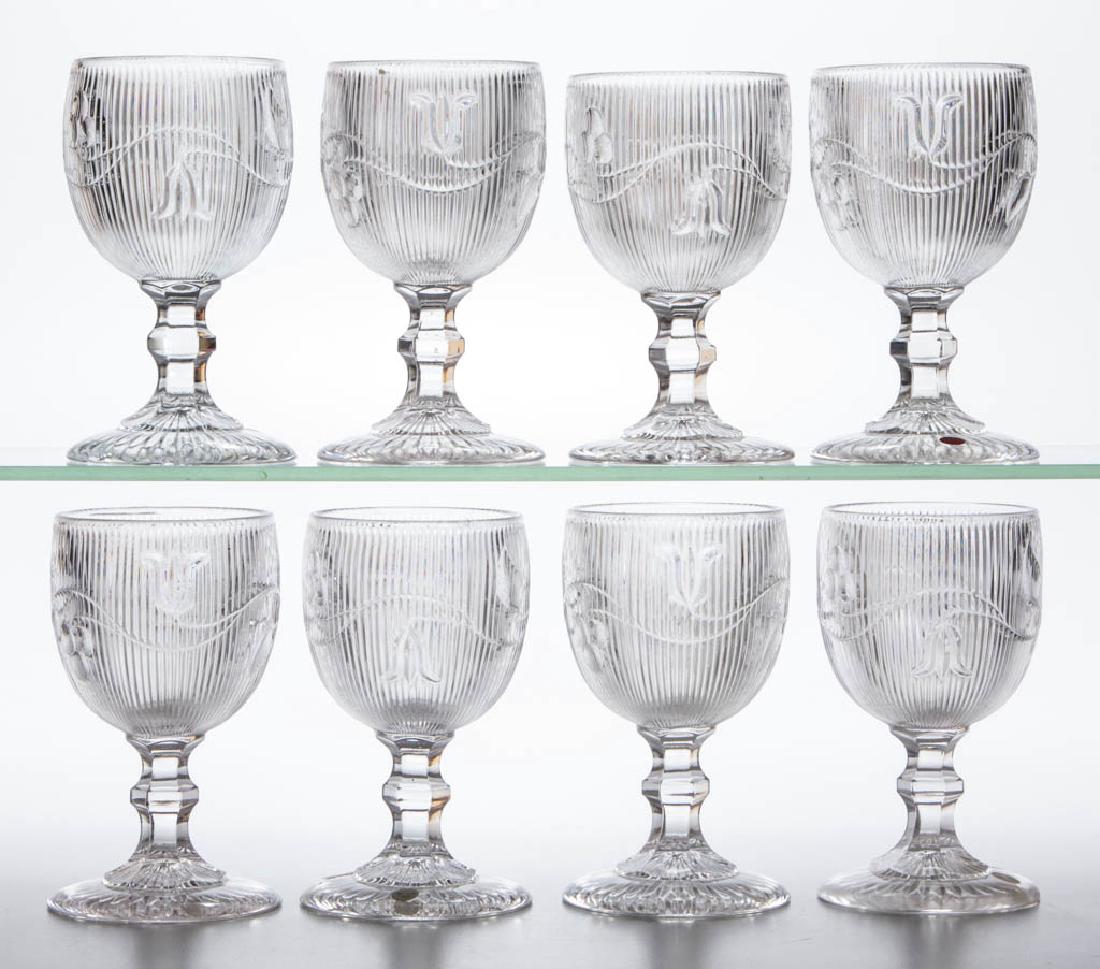 BELLFLOWER - SINGLE VINE GOBLETS, SET OF EIGHT (1 of 1)