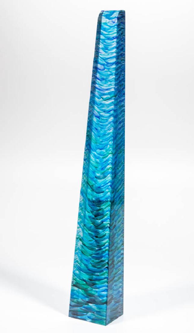 EMMA VARGA ONE FINE DAY STUDIO ART GLASS OBELISK (1 of 2)
