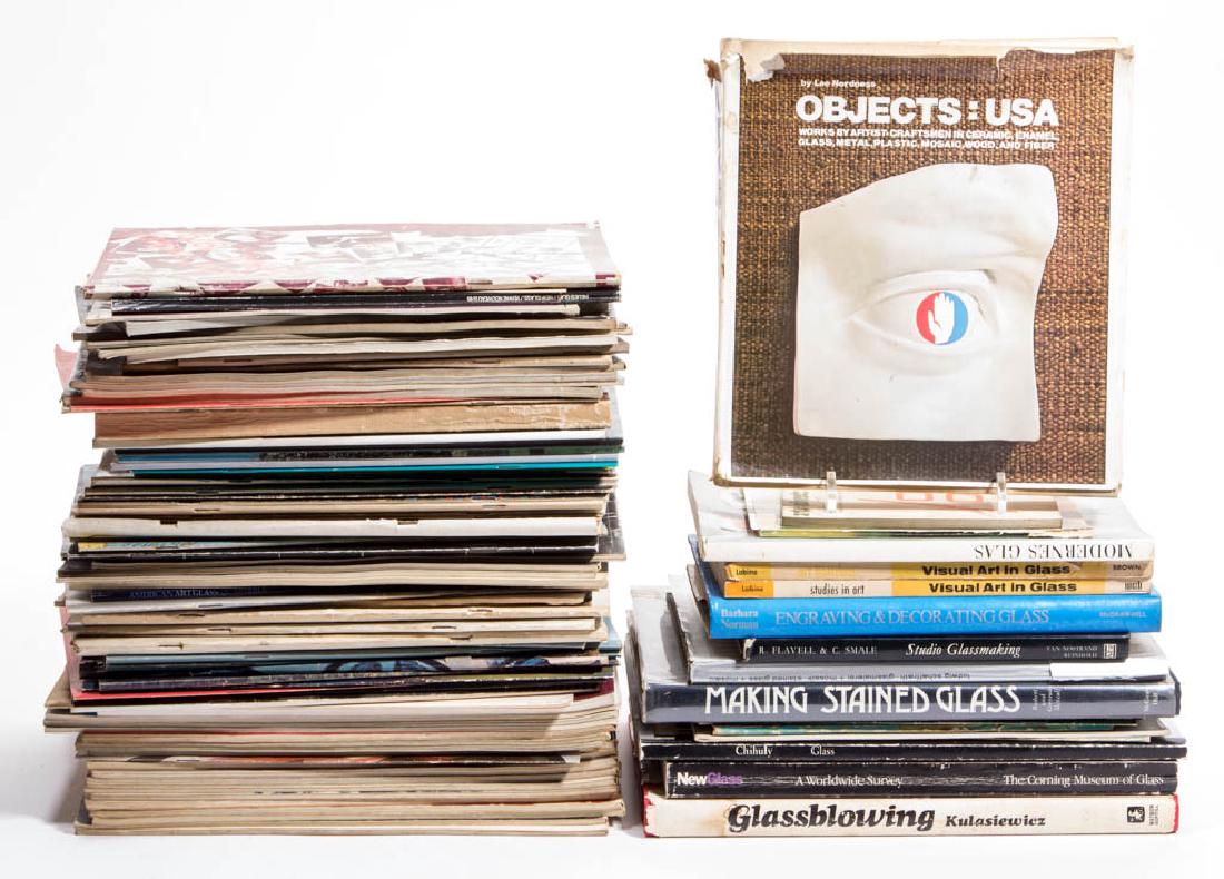 STUDIO ART GLASS AND OTHER REFERENCE VOLUMES AND (1 of 1)