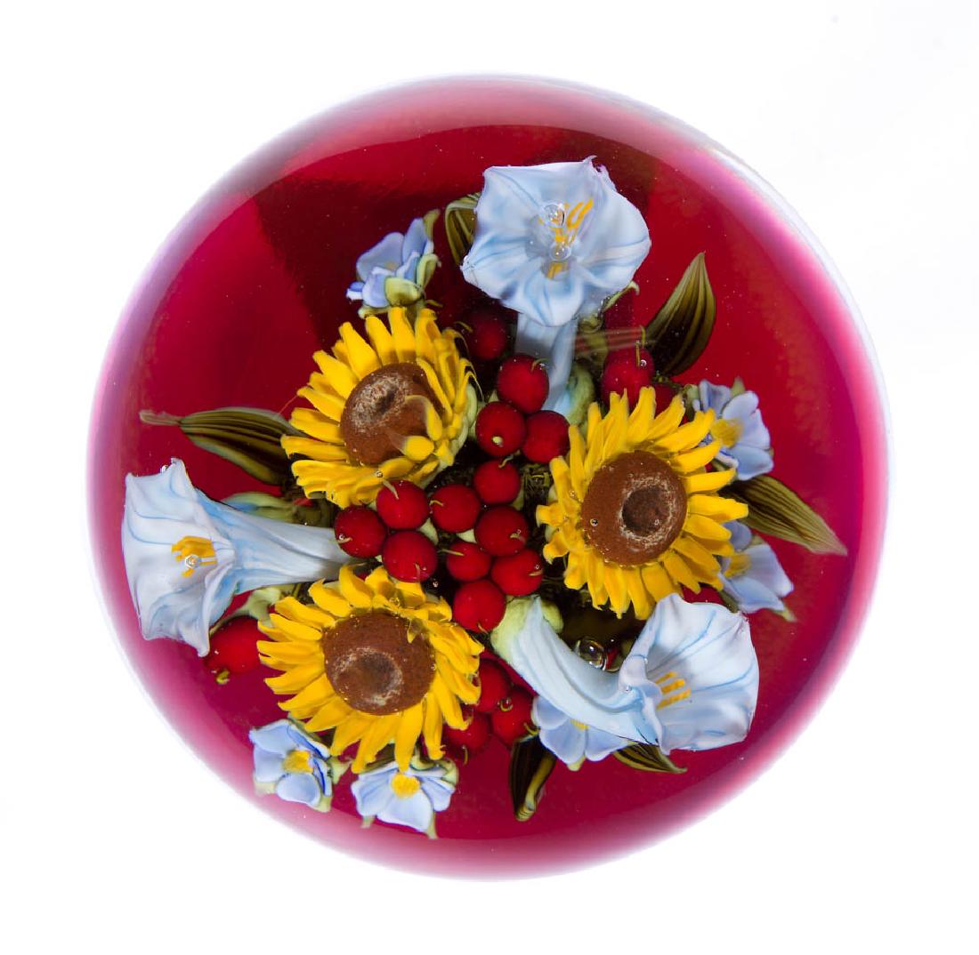 DAVID GRAEBER STUDIO ART GLASS LAMPWORK PAPERWEIGHT (1 of 1)