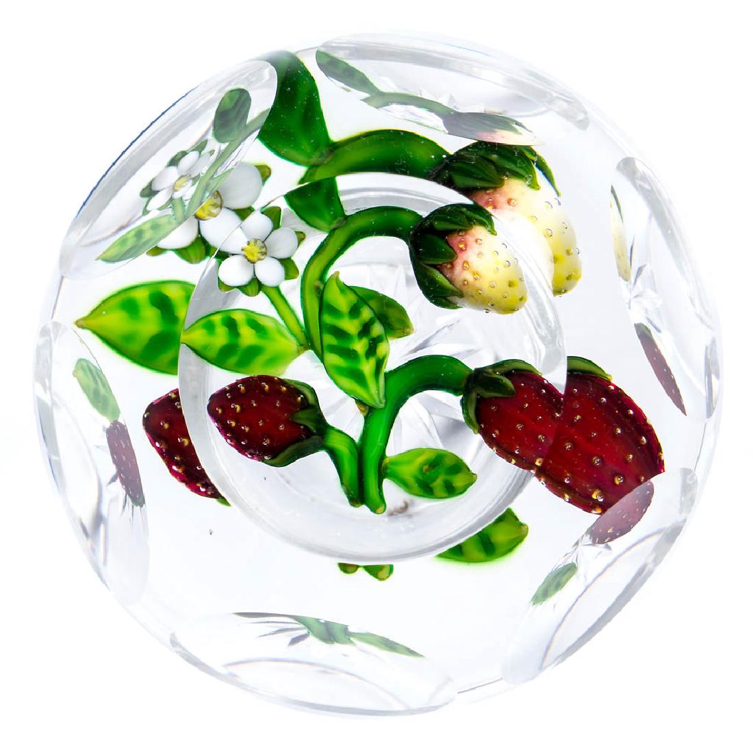 DELMO TARSITANO STUDIO ART GLASS LAMPWORK PAPERWEIGHT (1 of 1)