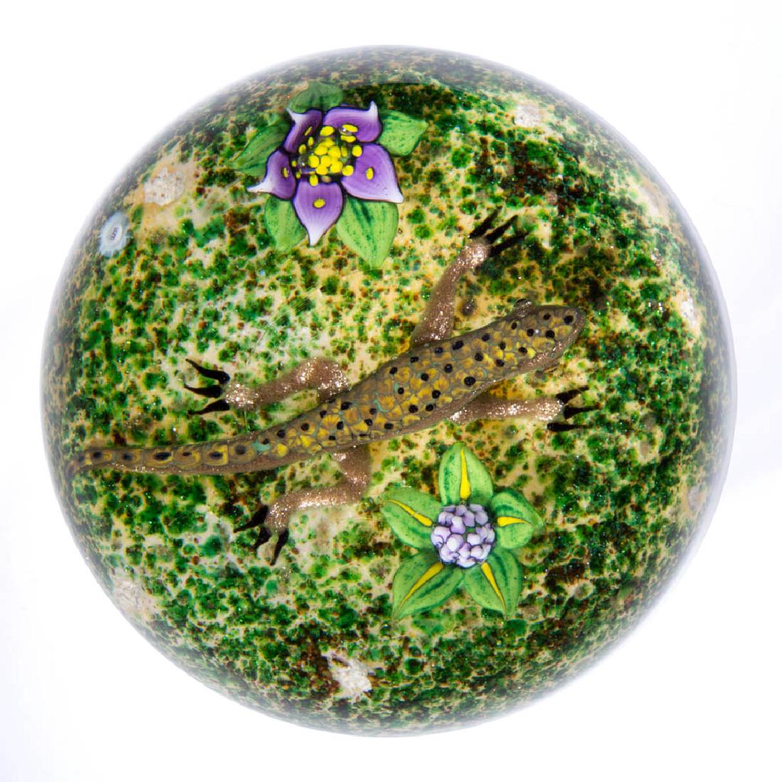 WILLIAM MANSON STUDIO ART GLASS LAMPWORK PAPERWEIGHT (1 of 1)