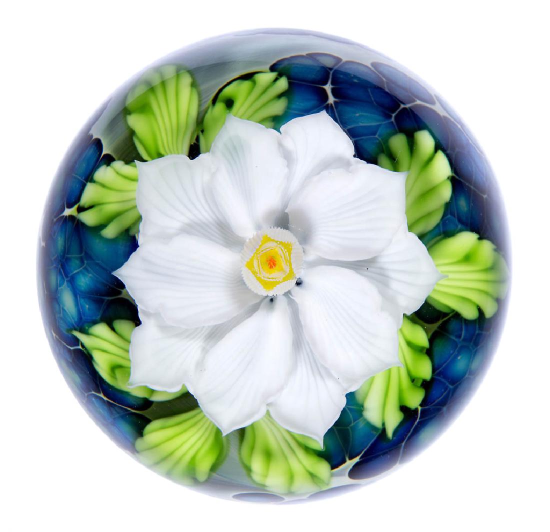 MAYAUEL WARD STUDIO ART GLASS LAMPWORK PAPERWEIGHT (1 of 1)