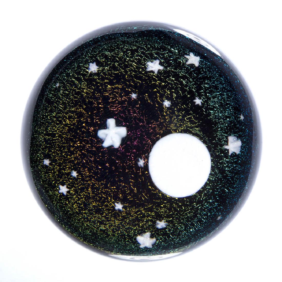 MAYAUEL WARD STUDIO ART GLASS PAPERWEIGHT (1 of 1)