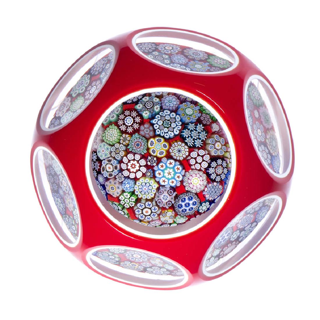 PETER MCDOUGAL STUDIO ART GLASS DOUBLE OVERLAY (1 of 1)