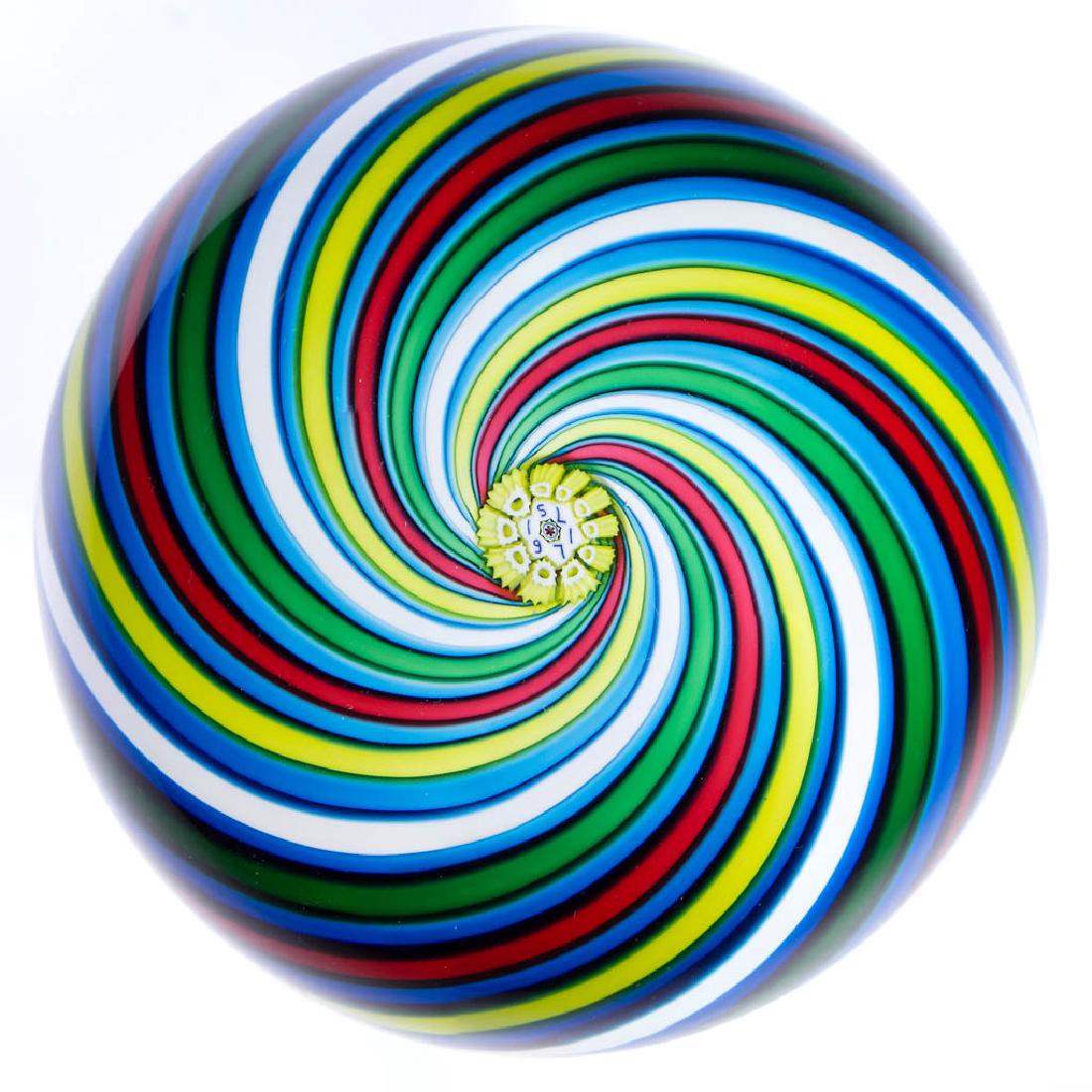 CONTEMPORARY SAINT LOUIS MILLEFIORI PAPERWEIGHT (1 of 1)