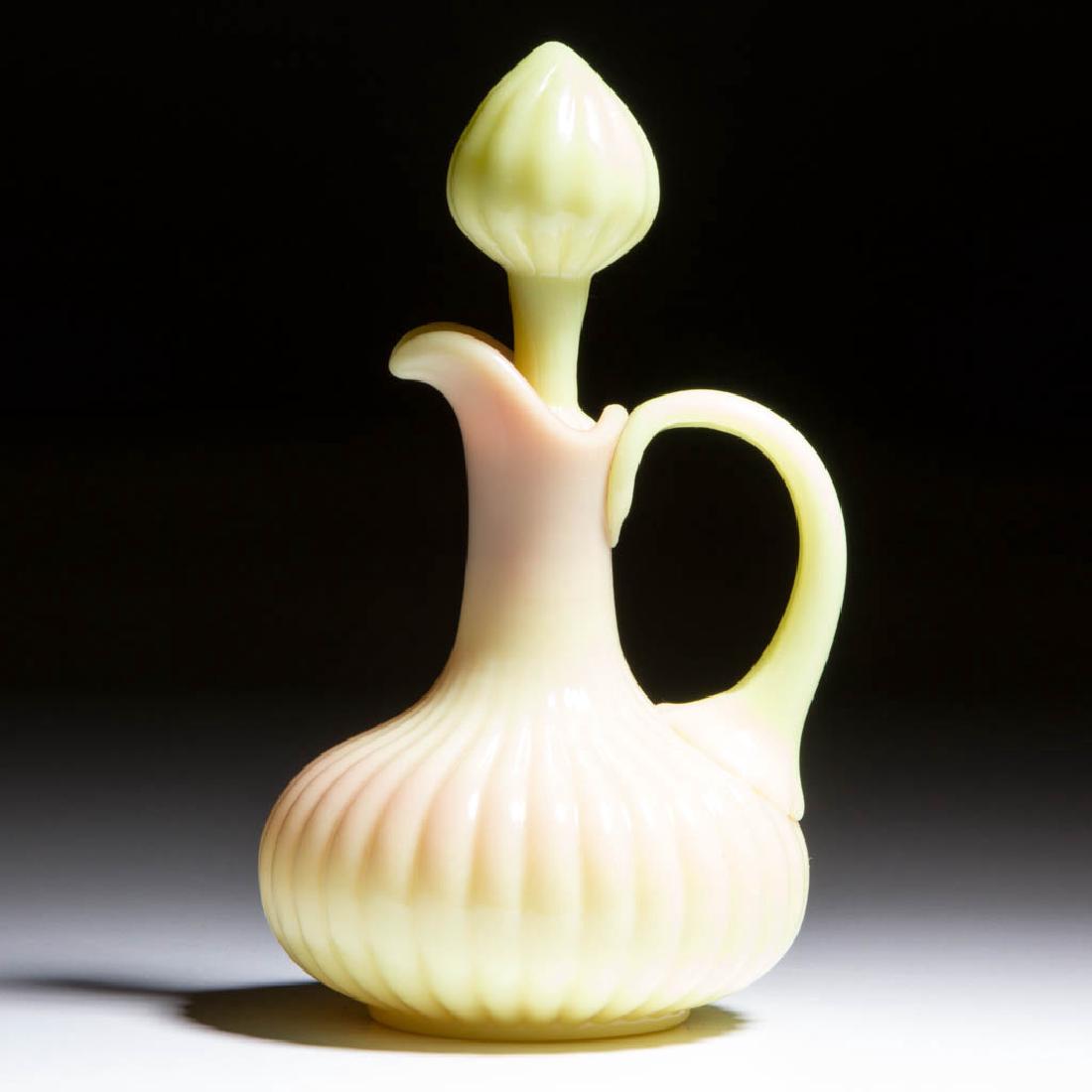 MT. WASHINGTON BURMESE RIBBED CRUET (1 of 1)
