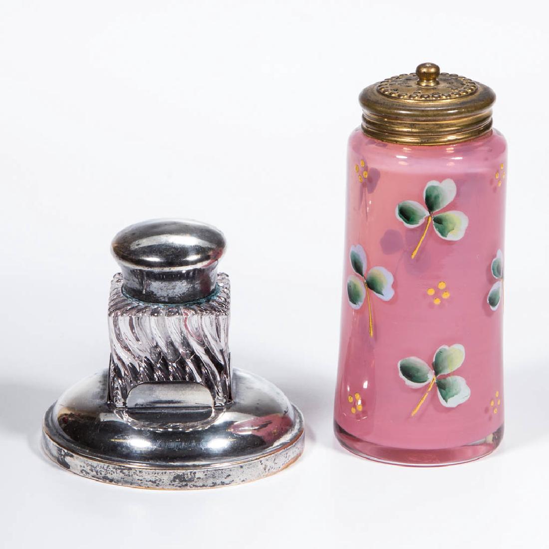 ASSORTED GLASS ARTICLES, LOT OF TWO (1 of 1)