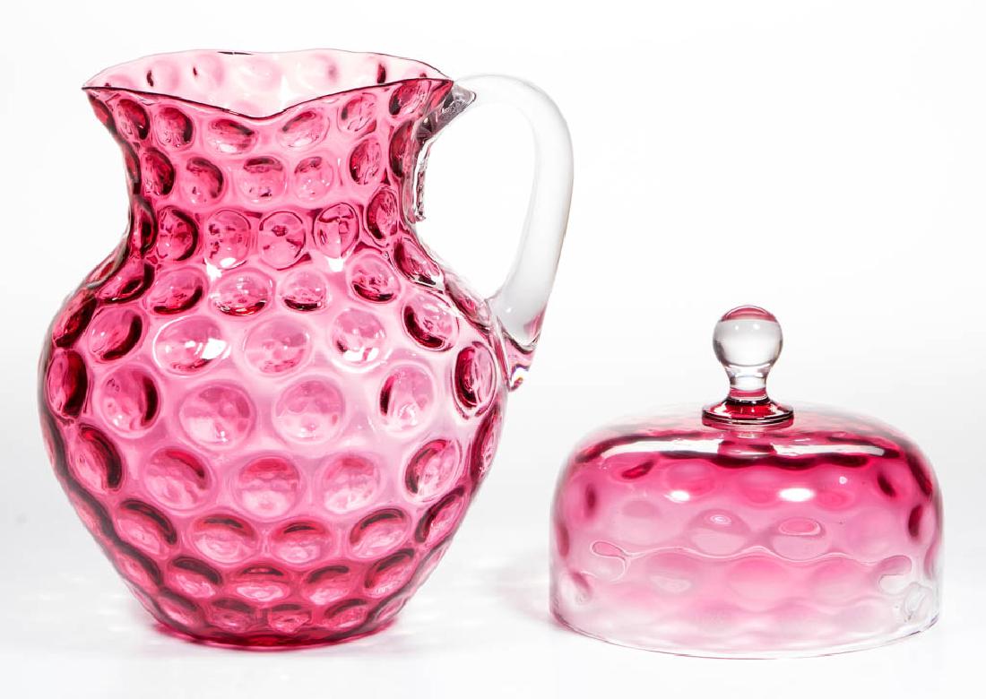 HOBBS NO. 319 / POLKA DOT TABLE ARTICLES, LOT OF TWO (1 of 1)