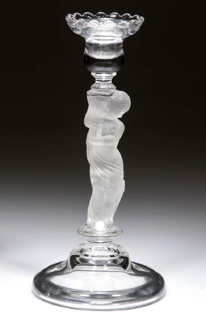 CENTRAL NO. 691 / FIGURAL CHERUB CANDLESTICK (1 of 1)
