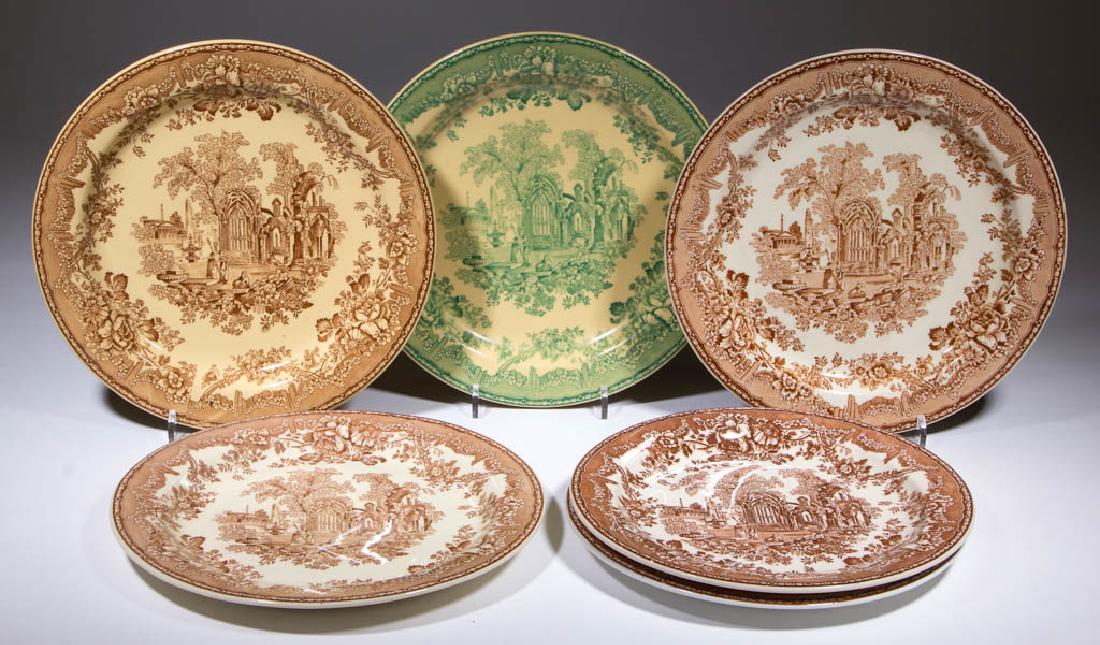 BUFFALO CHINA NEW YORK CENTRAL RAILROAD CERAMIC PLATES, (1 of 1)