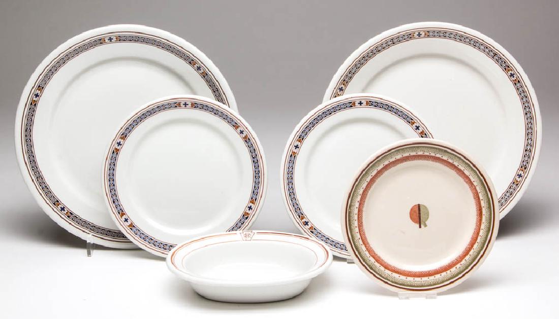 BUFFALO CHINA PENNSYLVANIA RAILROAD CERAMIC TABLE (1 of 1)