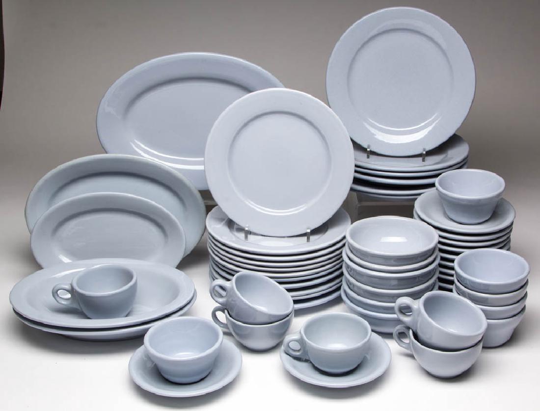 BUFFALO CHINA BLUE LUNE CERAMIC TABLE ARTICLES, LOT OF (1 of 1)