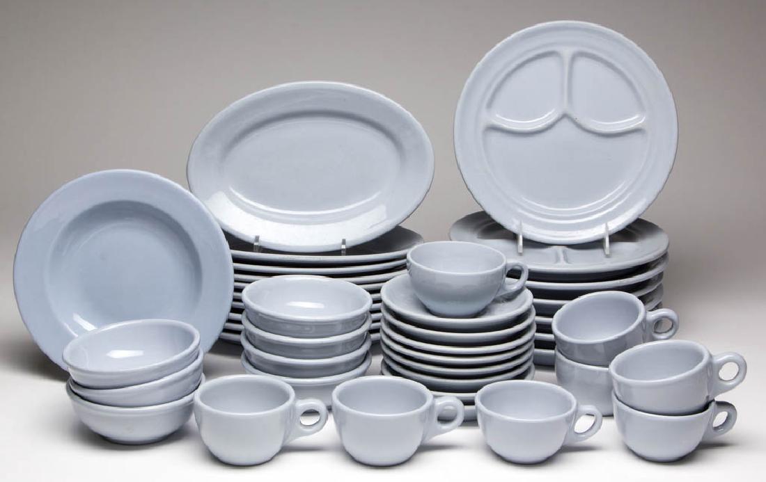 BUFFALO CHINA BLUE LUNE CERAMIC TABLE ARTICLES, LOT OF (1 of 1)