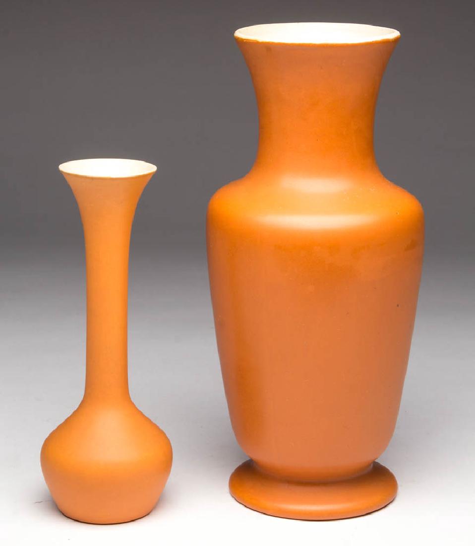 COORS POTTERY CERAMIC VASES, LOT OF TWO (1 of 1)