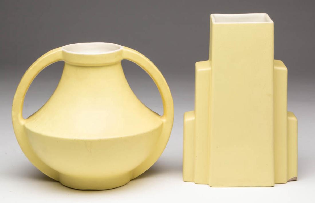 COORS POTTERY CERAMIC VASES, LOT OF TWO (1 of 1)