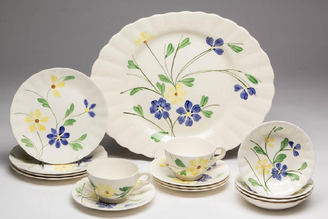 BLUE RIDGE POTTERY FLORAL MATCHING CERAMIC ARTICLES, (1 of 2)