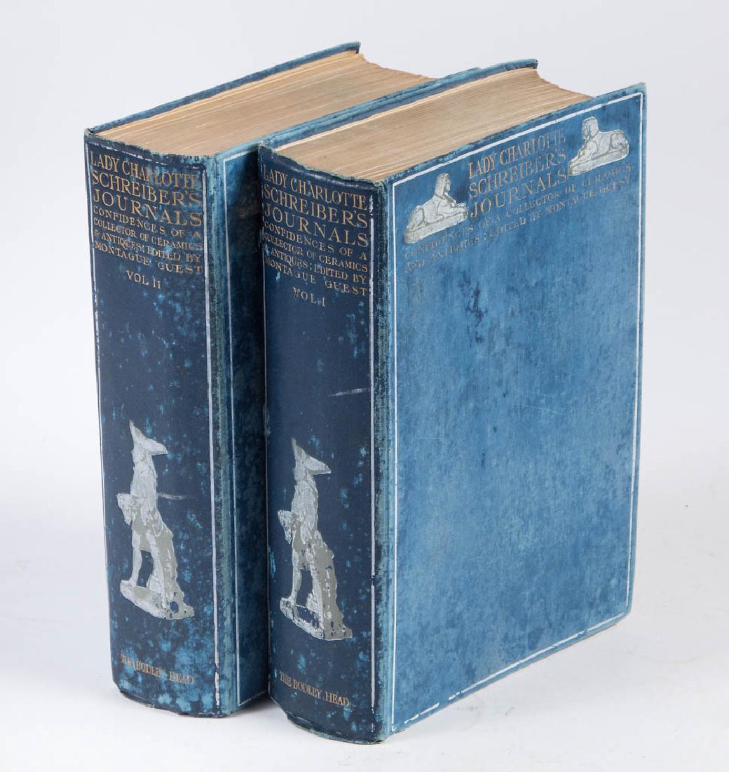 EARLY CERAMICS COLLECTOR'S JOURNALS, TWO-VOLUME SET (1 of 1)