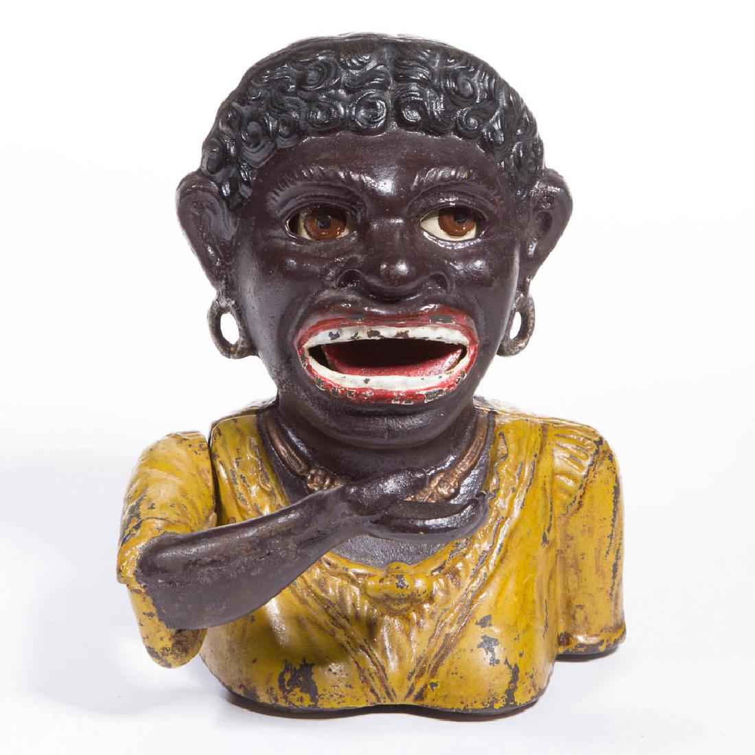 Dinah Cast Iron Mechanical Bank