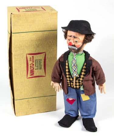 Emmett Kelley S Willie The Clown Doll Feb 18 17 Jeffrey S Evans Associates In Va