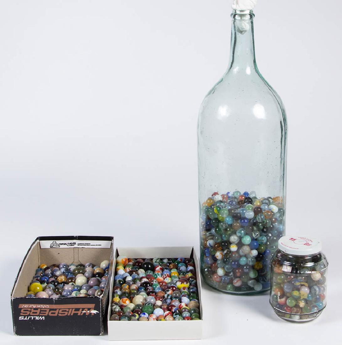 ASSORTED VINTAGE MARBLES (1 of 4)