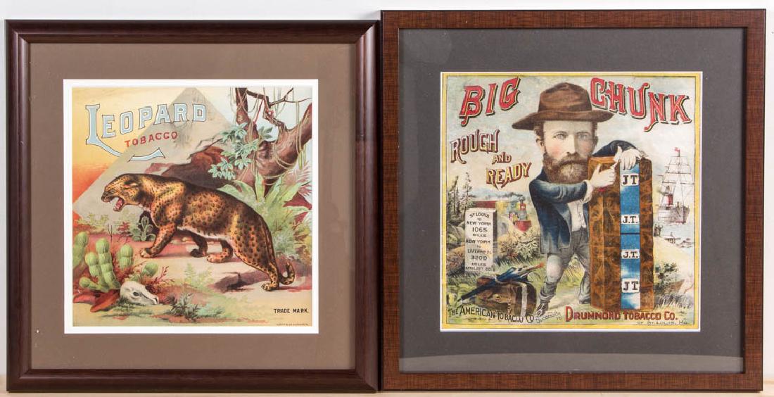 ASSORTED TOBACCO CADDY LABELS, LOT OF TWO (1 of 3)