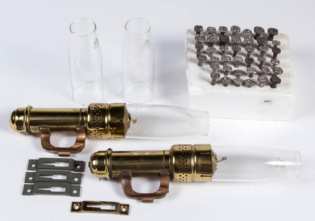 ASSORTED RAILROAD ARTICLES, LOT OF 42 (1 of 2)