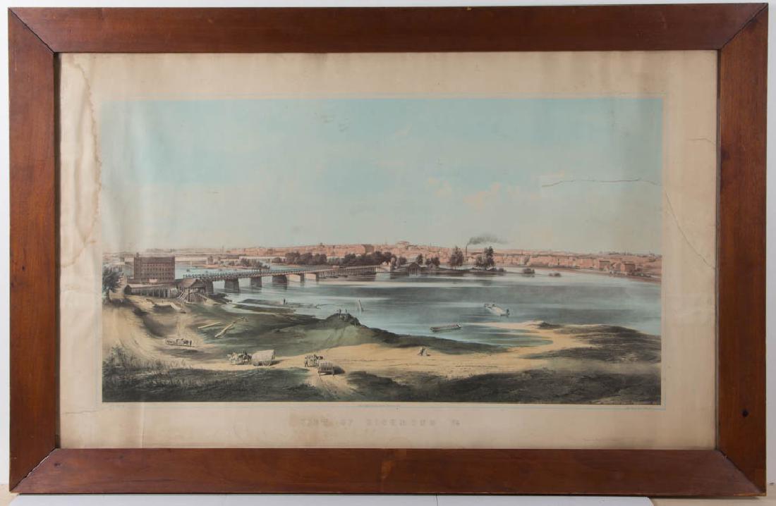 JOHN WILLIAM HILL (AMERICAN, 1812-1879) VIEW OF (1 of 4)