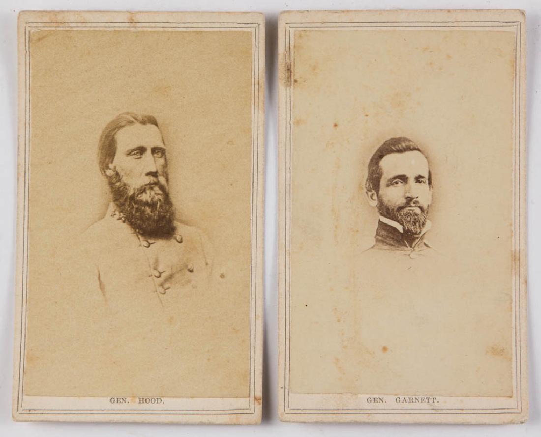 CONFEDERATE GENERALS CDV PHOTOGRAPHS, LOT OF TWO (1 of 2)