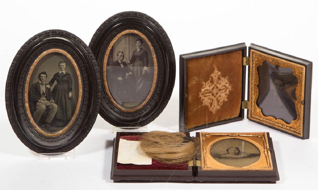 ASSORTED THERMOPLASTIC-CASED IMAGES, LOT OF FOUR (1 of 4)