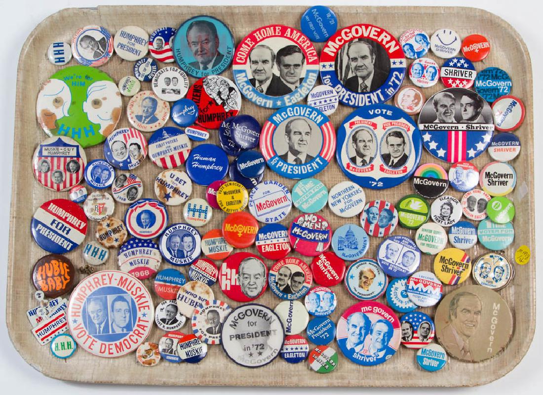 AMERICAN POLITICAL PRESIDENTIAL CAMPAIGN BUTTONS, (1 of 1)