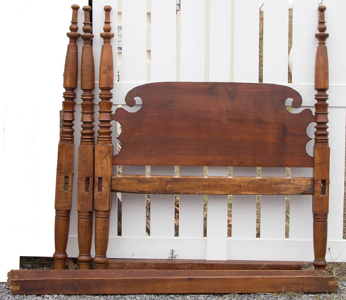 AMERICAN, POSSIBLY NEW ENGLAND, FIGURED CURLY MAPLE (1 of 2)