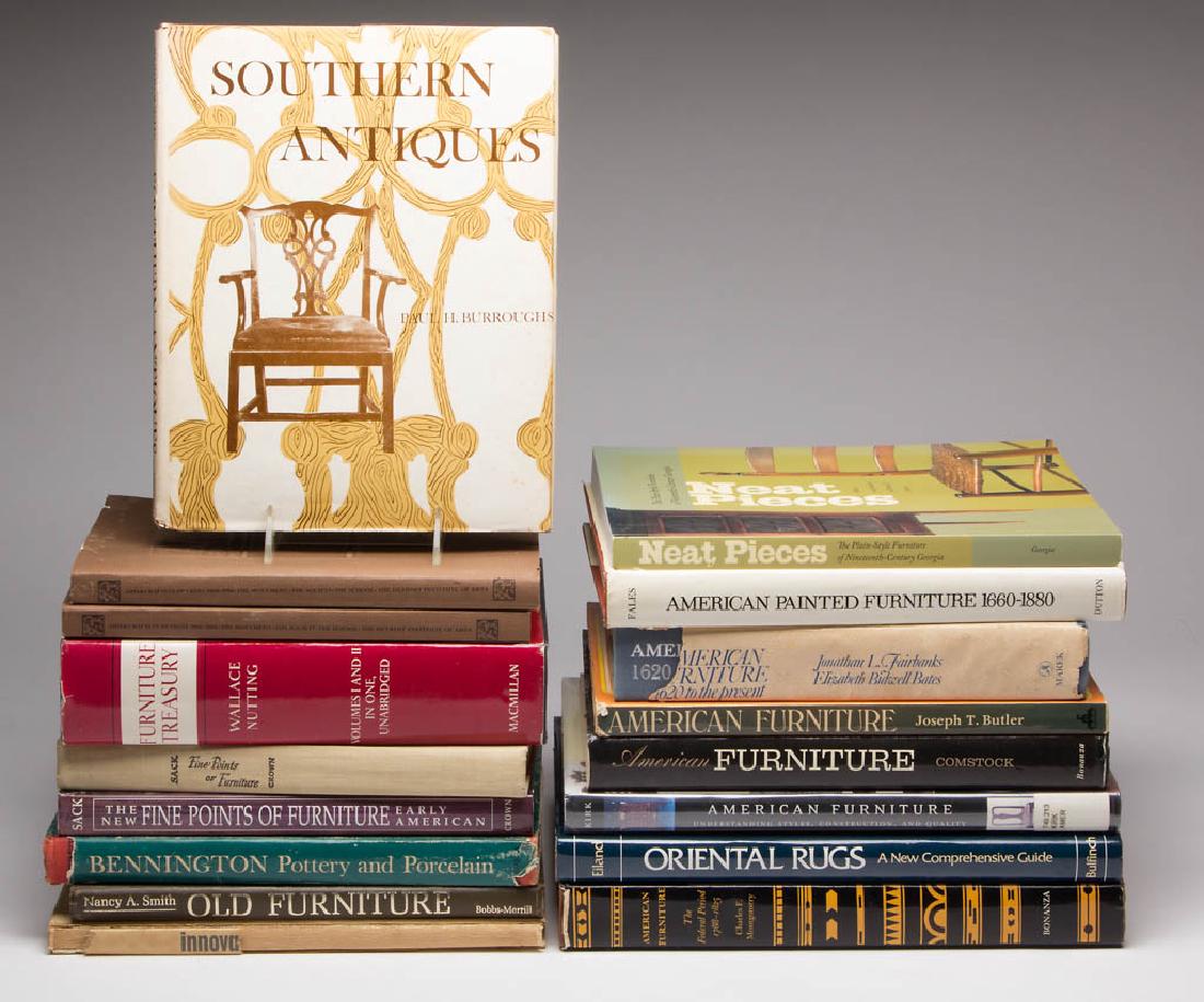 FURNITURE AND OTHER ANTIQUE REFERENCE VOLUMES, LOT OF (1 of 1)