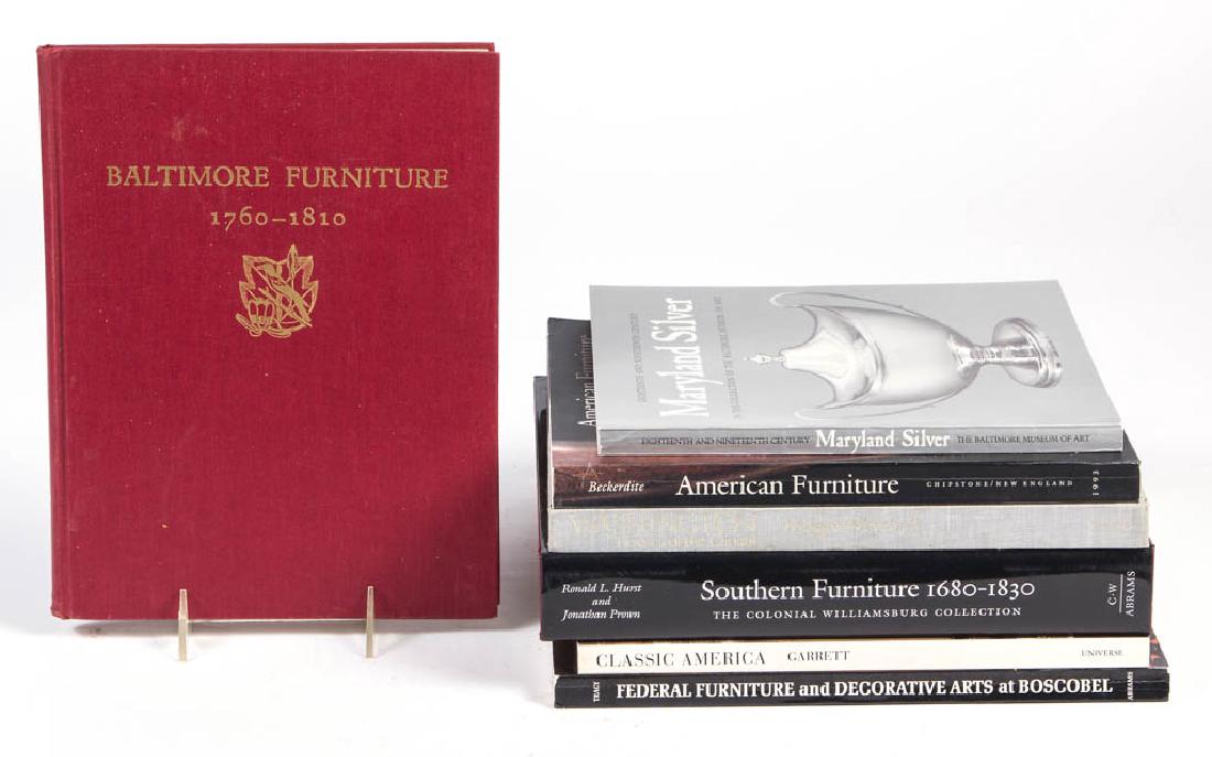 SOUTHERN AND OTHER ANTIQUES REFERENCE VOLUMES, LOT OF (1 of 1)