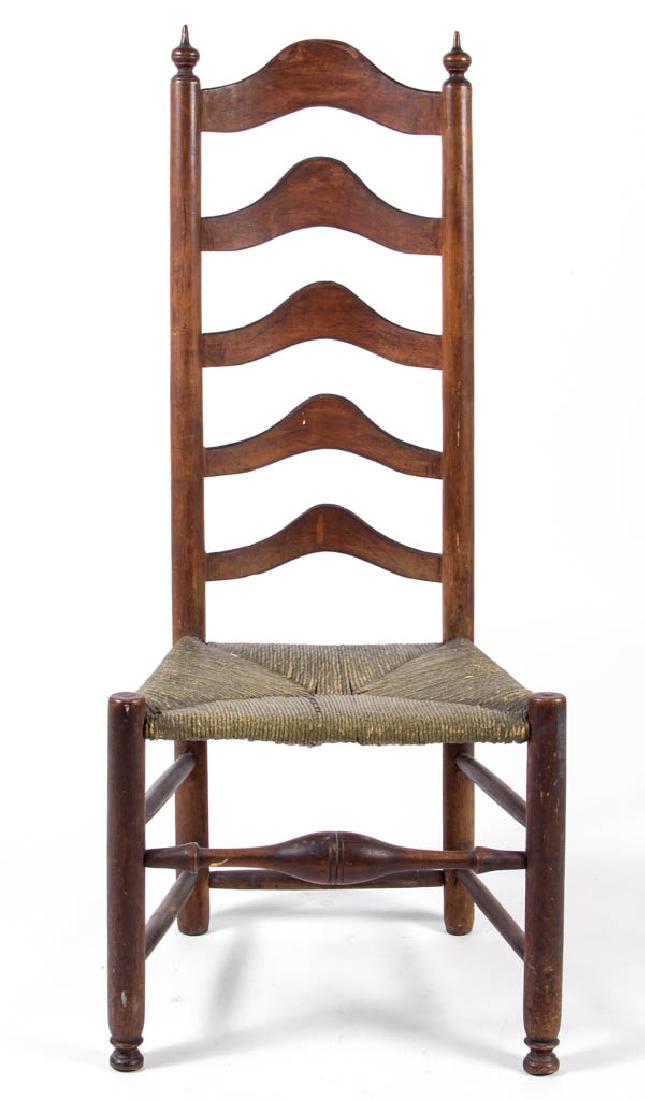 PENNSYLVANIA MAPLE LADDERBACK SIDE CHAIR (1 of 2)