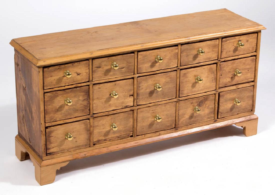 COUNTRY PINE APOTHECARY CUPBOARD (1 of 2)