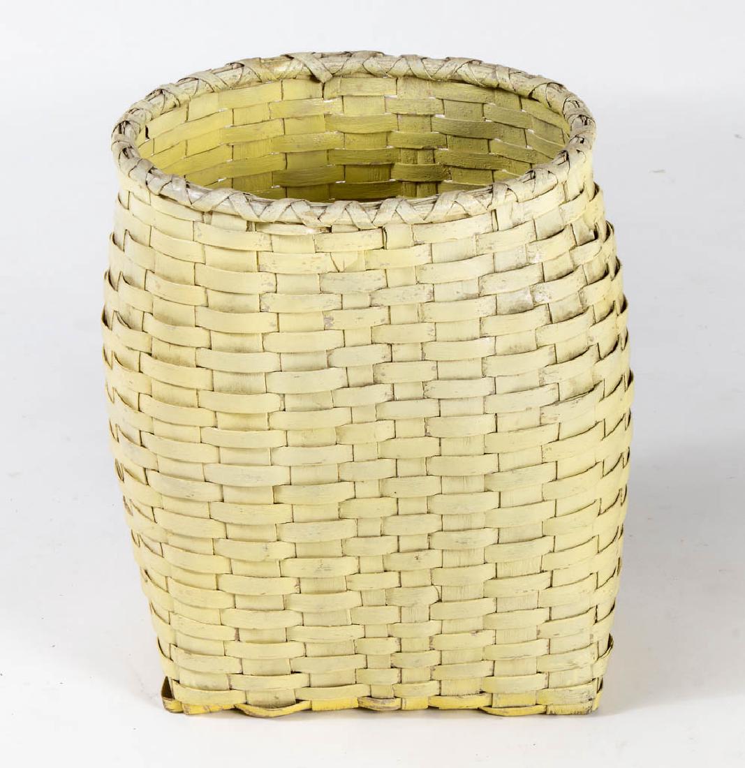 AMERICAN, PROBABLY NEW ENGLAND, PAINTED WOVEN-SPLINT (1 of 1)