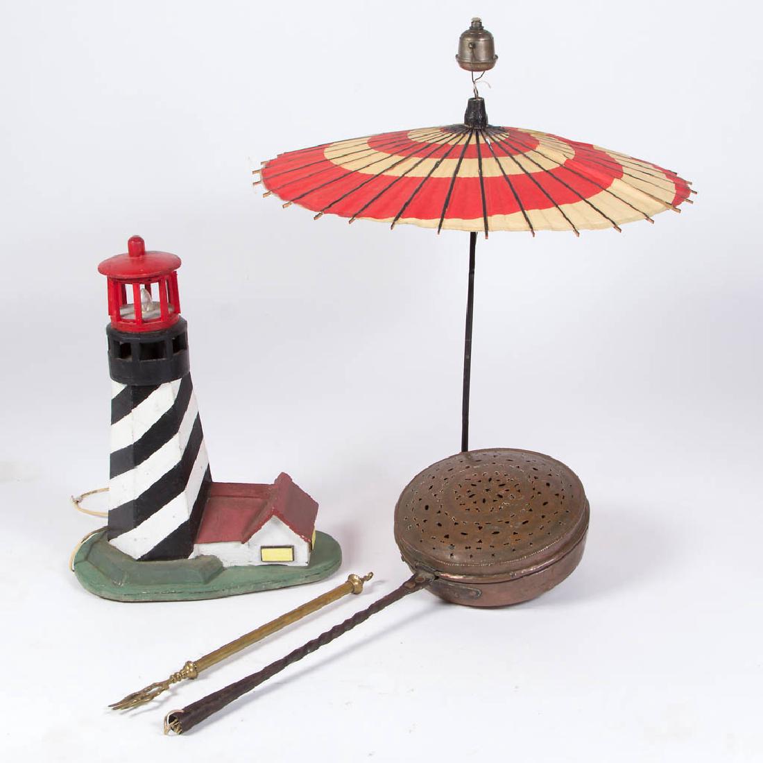 ASSORTED DOMESTIC ARTICLES, LOT OF FOUR (1 of 1)