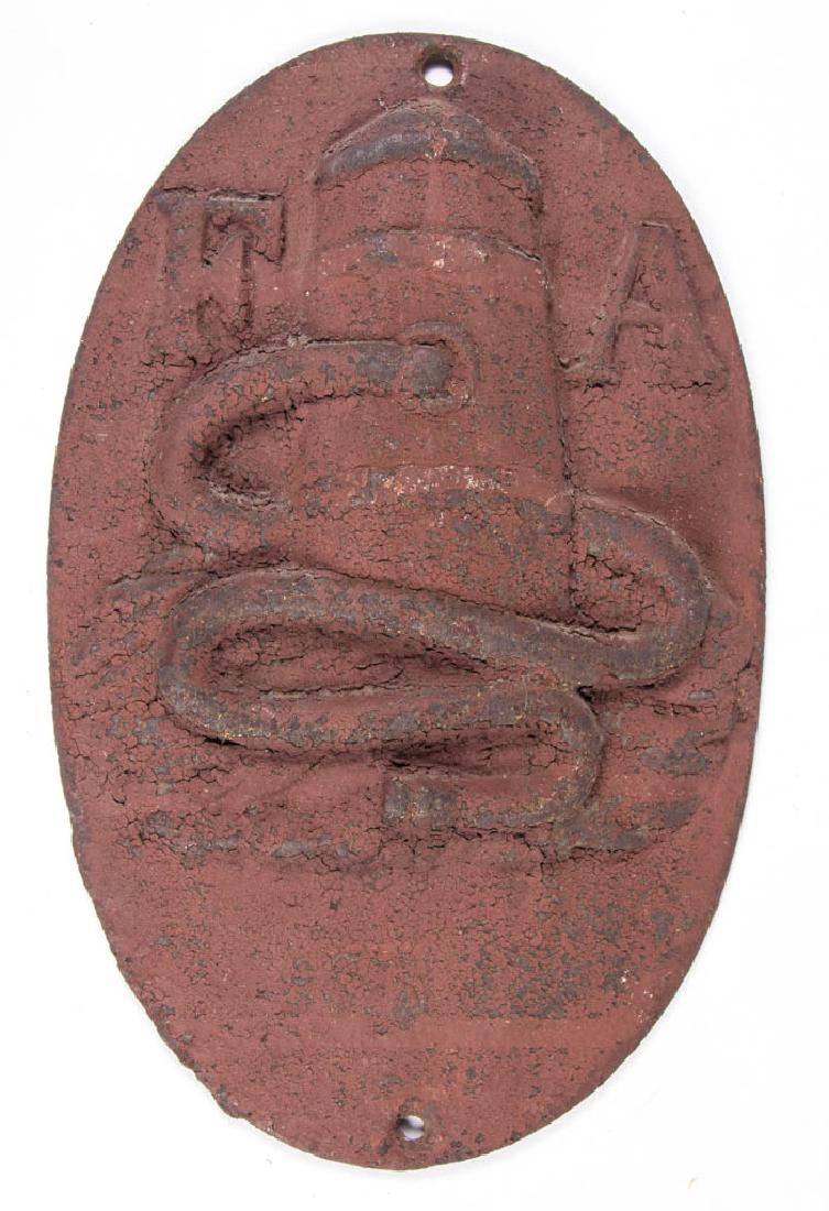 CAST-IRON FIRE MARK (1 of 2)