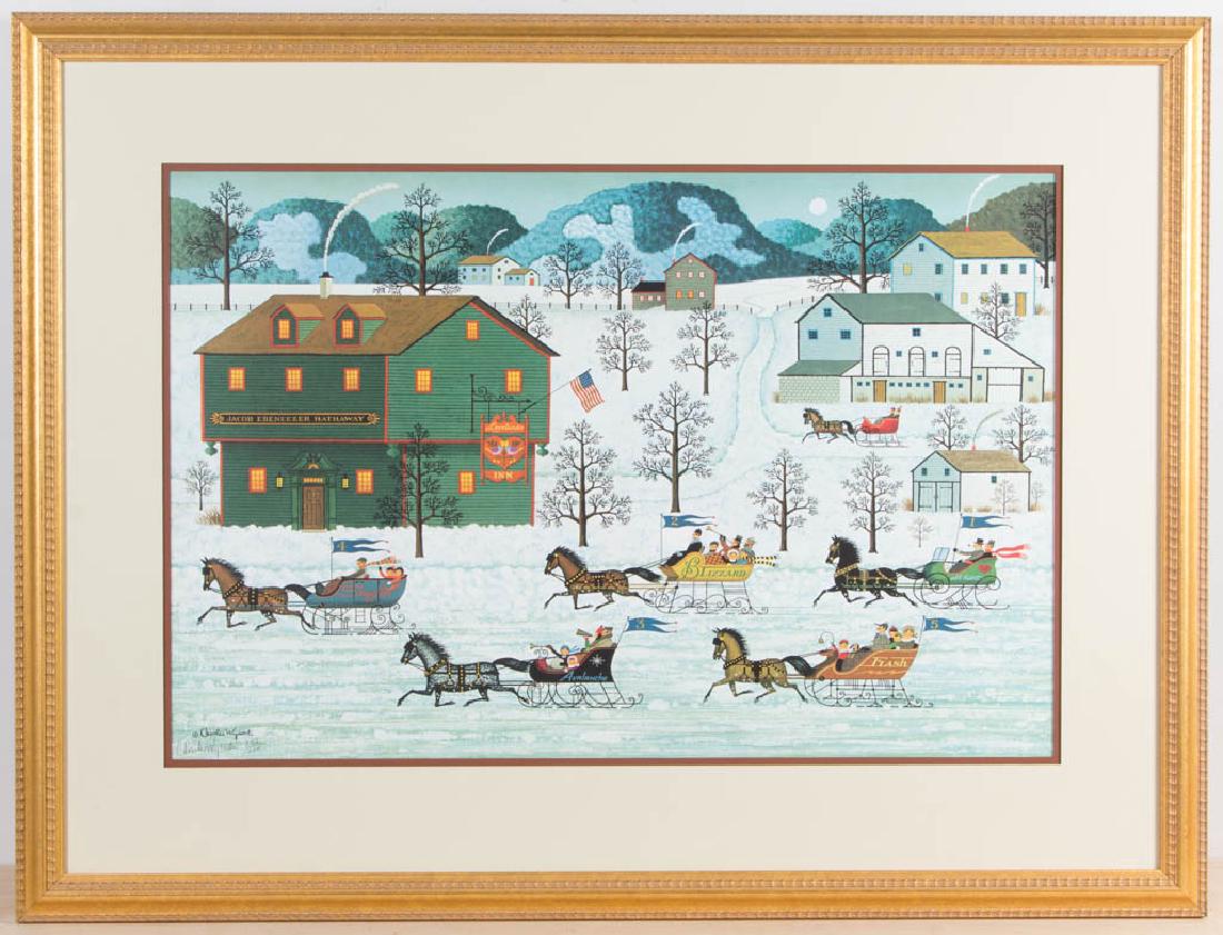 CHARLES WYSOCKI (AMERICAN, 1928-2002) "CHRISTMAS EVE" (1 of 2)