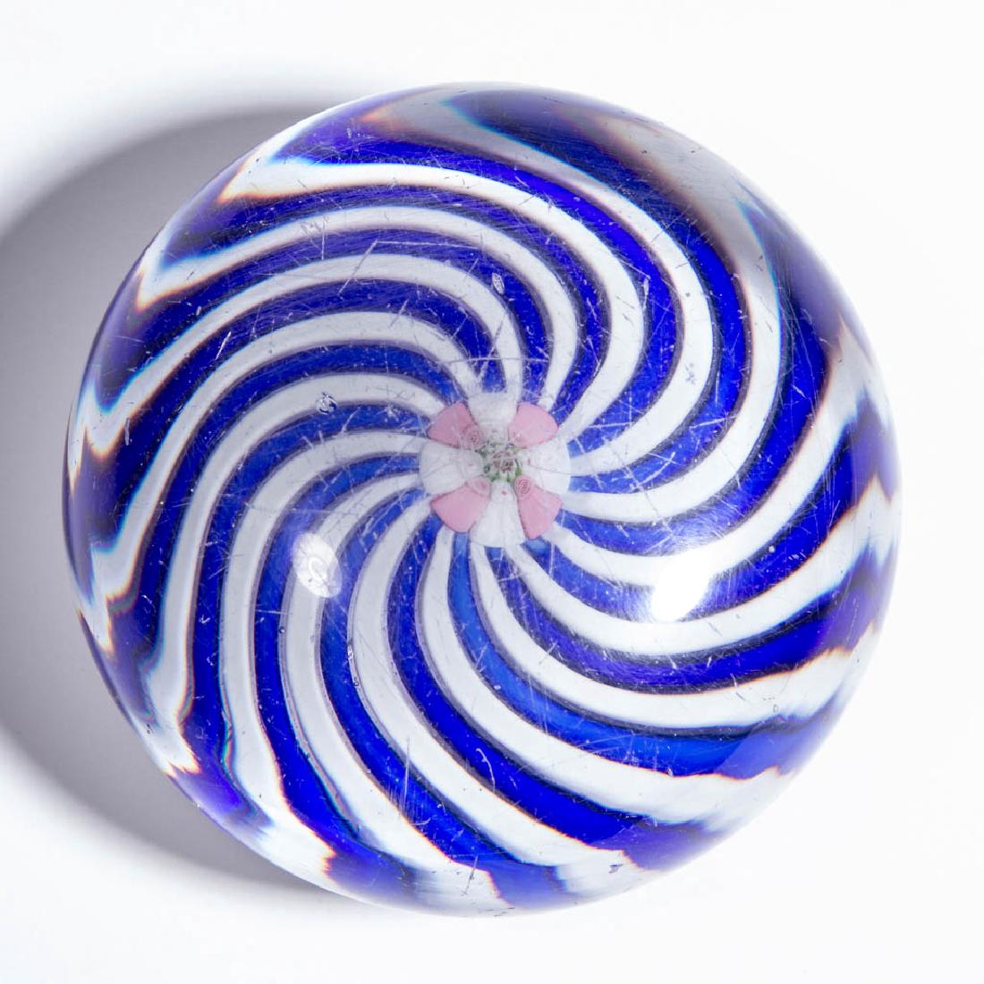 ANTIQUE MILLEFIORI AND SWIRL PAPERWEIGHT (1 of 1)