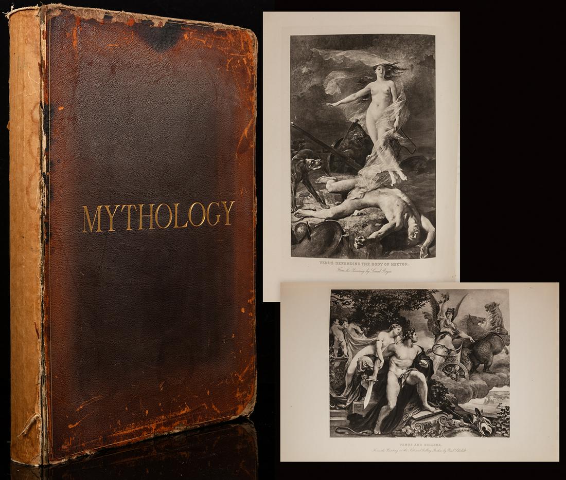 HalÃ©vy, M.K. Mythology and the Siege of Troy, Division: Halévy, M.K. Mythology and the Siege of Troy, Division II (1892). From George Barrie Publisher, Philadelphia Mythology and the Siege of Troy with Illustrations After Paintings in the Great Gall
