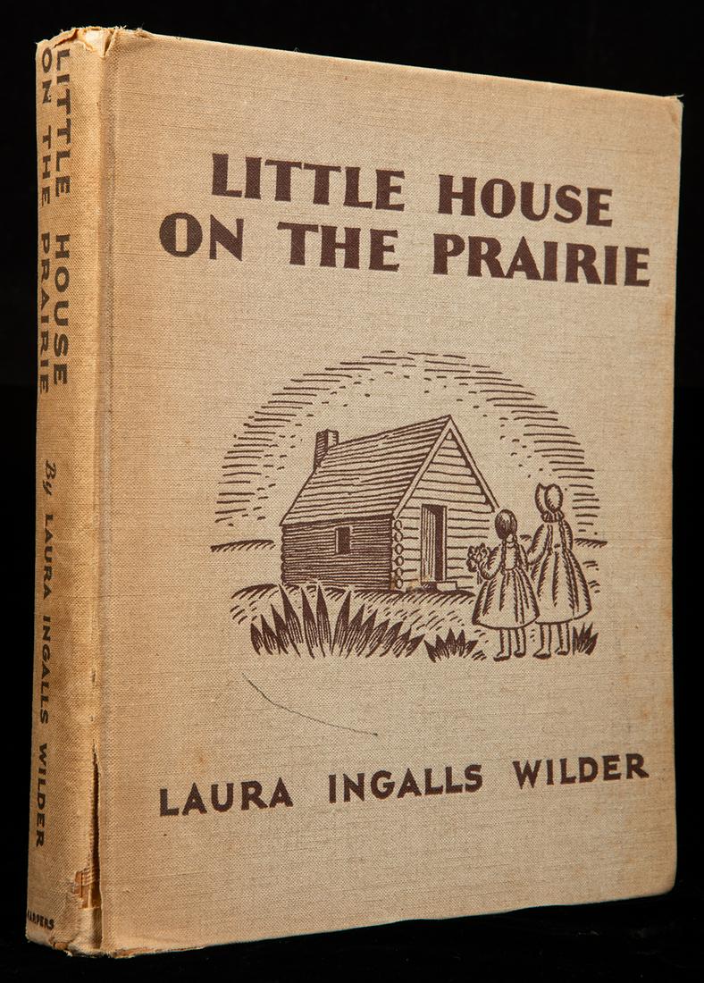 Wilder, Laura Ingalls. Little House On The Prairie,: Wilder, Laura Ingalls. Little House On The Prairie, First Edition (1935). Harper & Brothers, New York NY, 1935. Hard Cover First Edition, as stated on Copyright Page, with illustrations by Helen Sewel