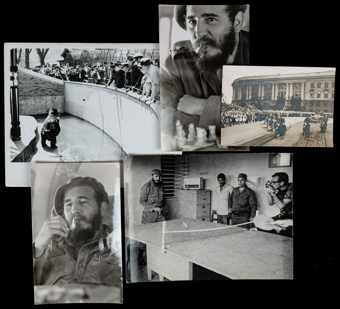 Fidel Castro: Ten (10) Photographs by Alberto Korda,: Fidel Castro: Ten (10) Photographs by Alberto Korda, Acclaimed Cuban Photographer, Castro's Lifelong Confident and Friend (1926-2016) Prime Minister of Cuba from 1959-1976 and President from 1976-2008