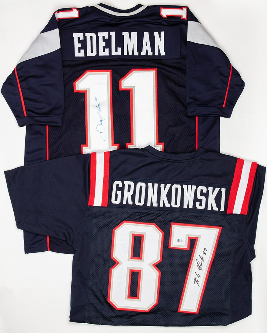 edelman signed jersey