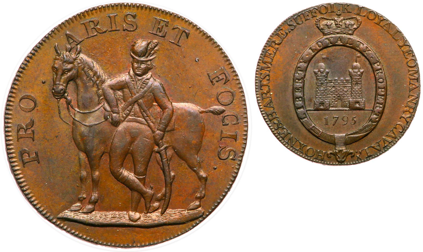 Great Britain. Suffolk. Halfpenny Token, 1795 (1 of 1)