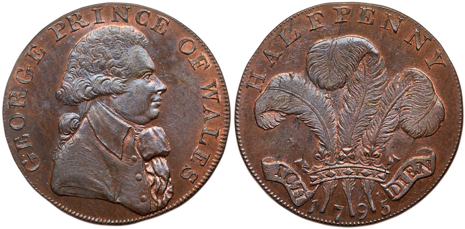 Great Britain. Halfpenny Token, 1795 (1 of 1)